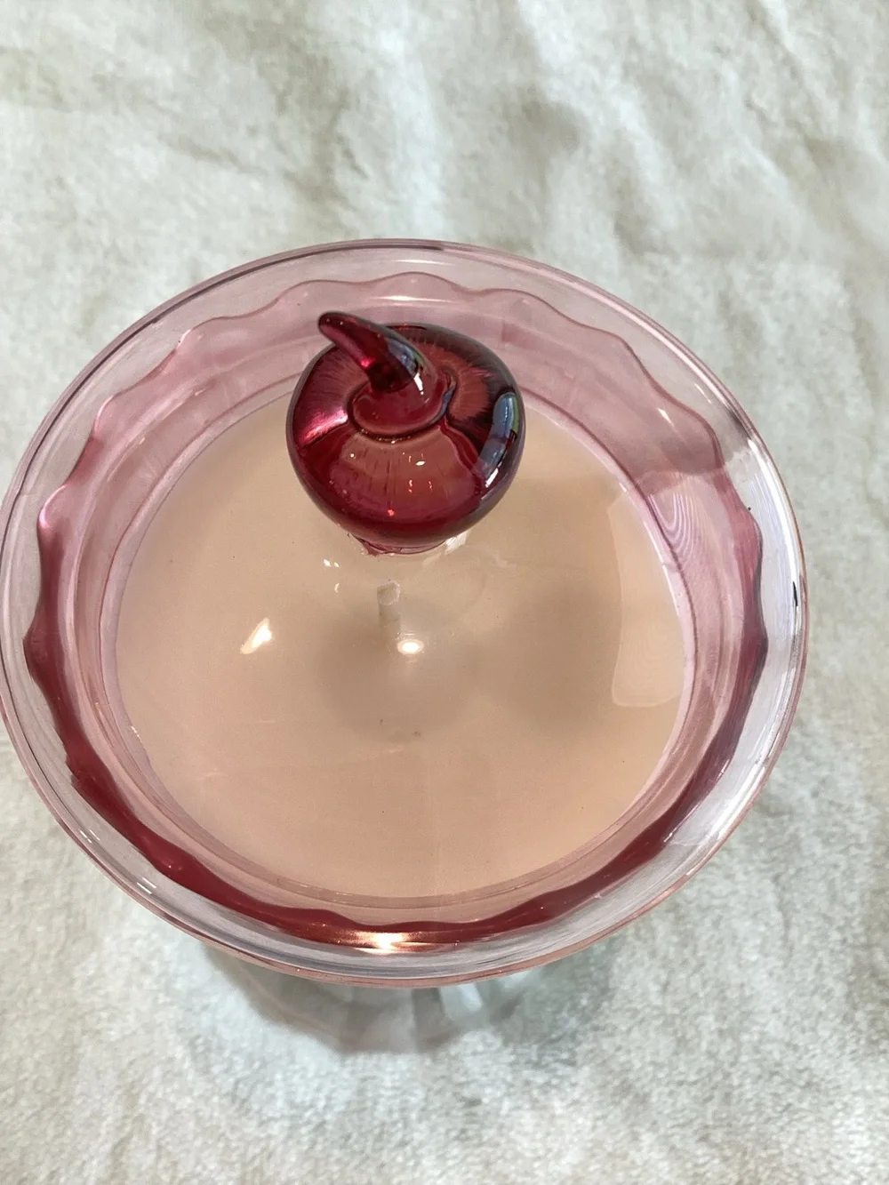 Anthropologie Vanilla Milkshake Glass Candle Astrid Gourmand New Ice Cream